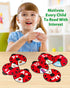 Coogam Interactive Alphabet Learning Toy, ABC Number Letters Spinning Game, Montessori Educational Gift for 3-5 Year