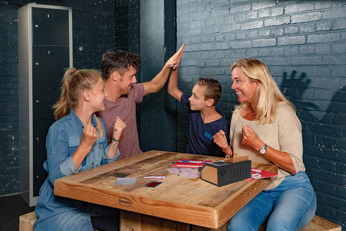 Identity Games Escape Room The Game, Family Edition - 3 Exciting Jungle Rooms, Mystery Board Game for Family