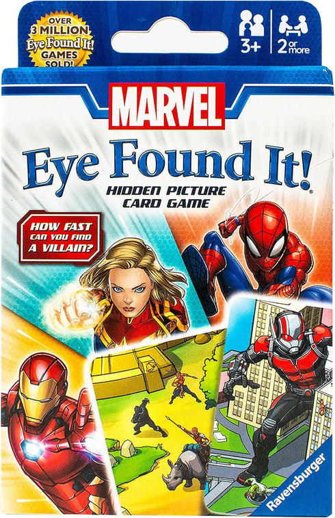 Ravensburger Marvel Eye Found It Card Game - Engaging Family Board Game for All Ages