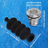 2pcs 42 mm RC Boat Push Rod Rubber Seal Bellow and Fitting