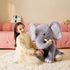 Giant Elephant Stuffed Animal Plush Toy, Large Jumbo 25" Cute Fluffy Plushie, Birthday Gifts for Kids
