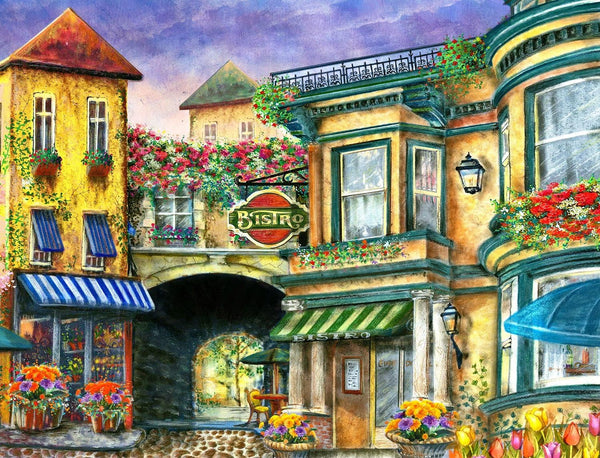 Springbok's The Bistro - 500 Piece Jigsaw Puzzle Made in USA