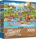 RoseArt Americana 1000 Piece Jigsaw Puzzle for Adults - Home Country Theme