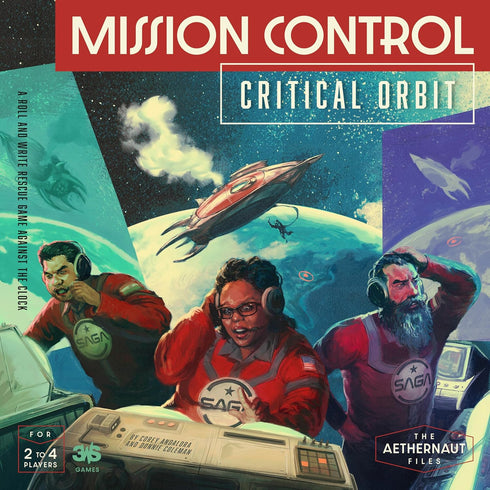 Mission Control Critical Orbit by Th3rd World Studios, Strategy Board Game