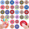 50 Pack Fidget Spinner for Kids Easter Basket Stuffers Mini Sensory Fidget