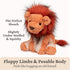 Cozys 0 10" GUND Collection Lion Plush Stuffed Animal for Ages and Up, Orange/Red