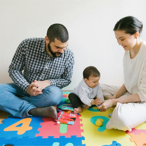 BalanceFrom Kid's Puzzle Exercise Play Mat - EVA Foam Interlocking Tiles