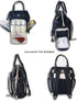 Large Baby Changing Diaper Bag Backpack (Blue)