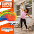 NERF Super High Bounce Ball - 2 Balls Included, Durable and Lightweight for Indoor and Outdoor Fun