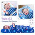 GROW WILD 3 Pack Changing Pad Cover | Soft & Stretchy Jersey Cotton | Diaper Changing Pad Covers for Boys and Girls