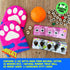MCMILLER ENTERTAINMENT The Cat Mitt Game Hiss-terically Funny Family Board Game for Kids Teens & Adults | Pawsome Party