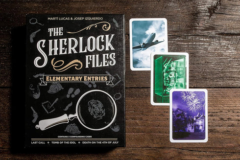 Strategy Board Games - Sherlock Files: Elementary Entries, Indie Boards & Cards