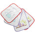 Dreambaby Terry Cloth Cotton Baby Bibs for Teething, Feeding, Drooling - Owl and Whales, Super Absorbent