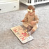 1st 0-3: Cute Name Puzzle: Personalized with Name and Animals | Birthday Gift, Wooden Toy Playful Learning Experience