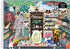 Galison 1000 Piece Jigsaw Puzzle - World of Curiosities Featuring Humorous Spooky Shop Scene Illustrations
