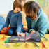 Dinosaur Toys with Sound Book and 12 Toy Figures, Interactive Educational Toys for Kids Ages 3-6