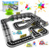 Drofex 82pcs Magnetic Tiles Road, Magnetic Building Blocks Construction Toys for 3+Year