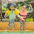 ArtCreativity Wind Up Bath Toys for Kids, Set of 2 Swimming Bath Toys, Water Scuba Diver, Fun Bathtub Toys for Boys and