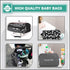 (8 Pack Packing Easy Baby - Diaper, Bottle, and Supplies - Organizer Pouches and Changing Pad - Change, Feed, Dress