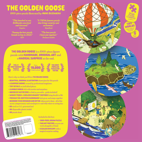 1000-Piece The Golden Goose Jigsaw Puzzle from The Magic Puzzle Company Series Five