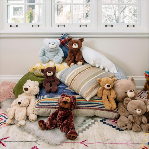 Philbin 1 12 GUND Classic Teddy Bear, Premium Stuffed Animal for Ages and Up, Chocolate Brown