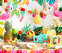 American Greetings Tropical Luau Party Supplies for BBQs and Summer Parties, Reusable Party Cups (16 oz, 8-Count)