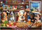 BenBen Puzzles for Adults 500 Pieces, Dogs' Dinner Party, Dog Jigsaw Puzzle