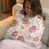 Sweet Jojo Designs Blush Pink Boho Shabby Chic Floral Girl Infant Baby Car Seat Cover Nursing Breastfeeding High Chair