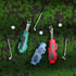 3 Sets Miniature Dollhouse Accessories - Mini Golf Clubs Model Toys for 1:12 Scale Dollhouse