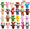 JOYIN 24 Pcs Mini Animal Plush Toys (24 Units 3" Each), Stuffed