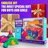 Asoxt 43pcs 4lb 17 3-8 Sensory Bin for Boy Girl Kid Toy - Play Sand Art Kit with Sandbox, Color Sand, Molds, Sensory