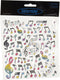 Tattoo King Multi-Colored Stickers, Modern Music