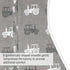 Woombie 14-19 lbs Original Baby Swaddling Blanket - Soothing, Cotton Baby Swaddle - Wearable Baby Blanket, Tractors