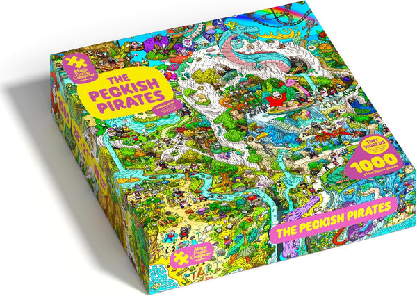 The Peckish Pirates 1000-Piece Jigsaw Puzzle from The Magic Puzzle Company Series