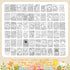 144 Liliful Pcs Motivational Sayings Coloring Book Bulk for Adult DIY Art Stress Relief Drawing Book with Inspiring