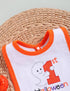 My First Halloween Baby Bibs for Boys and Girls, Drooling and Teething (Pumpkin Orange)
