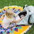 Car Seat Canopy Stroller Covers for Infant Boy and Girl Babies Stretchy and Kick Proof with Net Multi Use Soft
