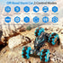 1:12 RC Stunt Car, 2.4GHz 4WD Gesture Sensor Toy, Double Sided Rotating Off Road Vehicle with Lights Music for Boys &