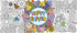 Jumbo Easter Mandala Coloring Poster - Easter Egg Bunny Flower DIY Drawing
