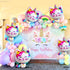 KatchOn Caticorn Birthday Party Supplies, Big 36 Inch, Pack of 6 Cat Balloons for Birthday Decorations