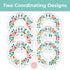 Baby Closet Size Dividers - Rustic Floral Nursery Closet Dividers for Baby Clothes - Month Dividers for Baby Girl