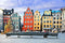 Old Town of Stockholm Jigsaw Puzzles 1000 Pieces for Adults, Popular Touristic Attraction Sweden Wooden Puzzle