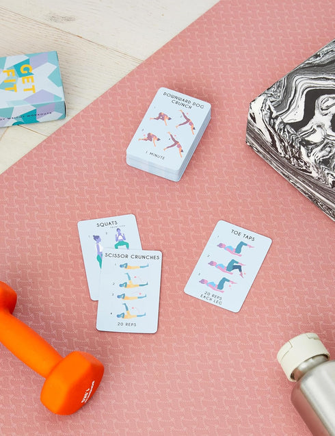 Get Fit Exercise Activity Cards
