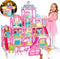 Doll House for Girls, 11 Rooms Dollhouse with Dolls, Puppies, Furniture, LED Light, Toddler Playhouse Gift