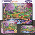 Nitktaia 300 Gifts,20.5*15In Piece Puzzles for Adults,Spring Jigsaw Puzzle for Kids Seniors,Puzzle with Letters on