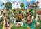 Pooping Puppies Park Party 1000 Piece Puzzle for Adults - Funny Dog Poop Gag Jigsaw Puzzles for Dog Lovers