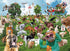 Pooping Puppies Park Party 1000 Piece Puzzle for Adults - Funny Dog Poop Gag Jigsaw Puzzles for Dog Lovers