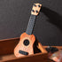 Toddmomy Kids Ukulele Toys - Plastic Ukulele Guitar Musical Instrument for Beginners, Light Brown