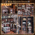 FLYINTOYS 3D Book Nook Kit, DIY Miniature Dollhouse Booknook Kit for Adults and Teens, Wooden Puzzle Bookshelf Crafts