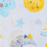 Generic 2-Piece 100% Cotton Fitted Crib Sheets for Baby Star & Moon Print, Soft Breathable Crib Mattress Sheets, Baby